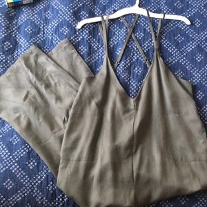 ROOLEE Army Green Jumpsuit